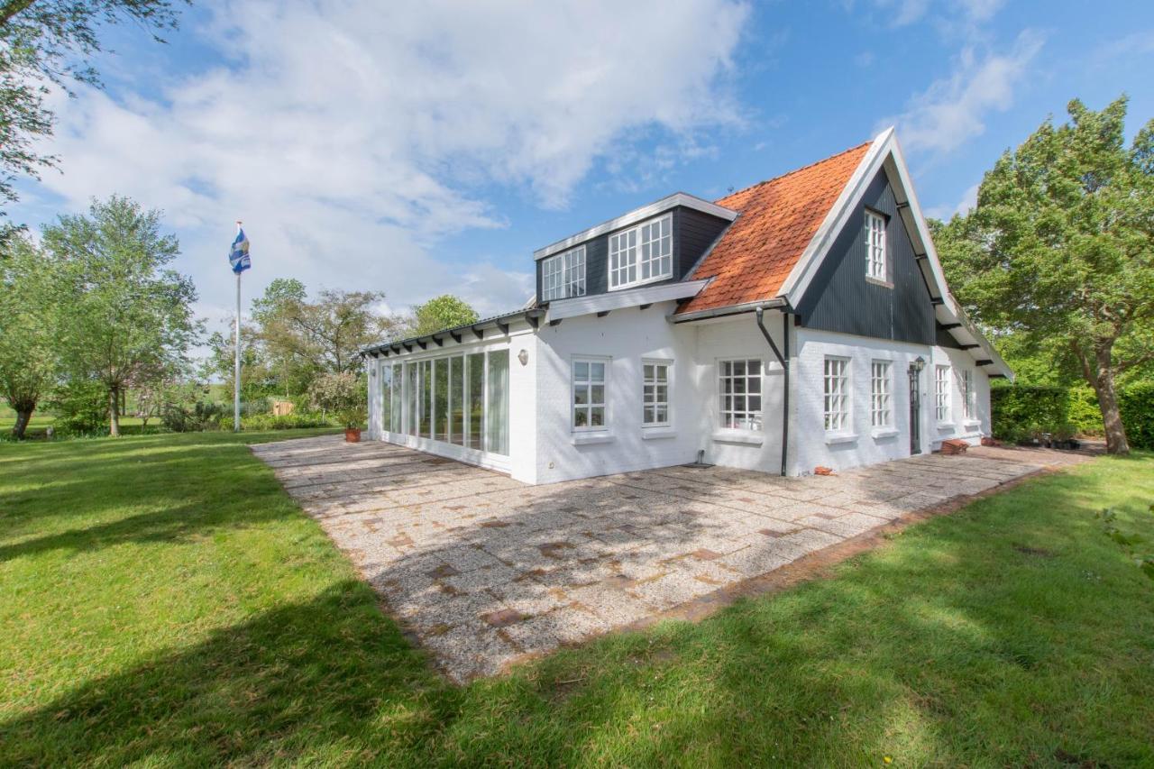 Prachtig Gelegen Vrijstaand Landhuis Hansweert Eksteriør bilde