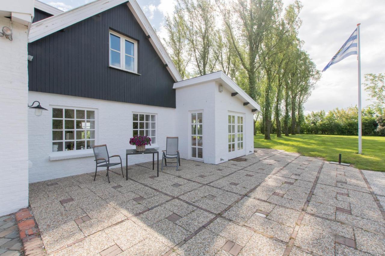 Prachtig Gelegen Vrijstaand Landhuis Hansweert Eksteriør bilde